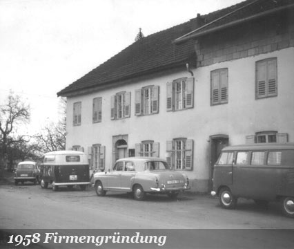 1958 Firmengründung